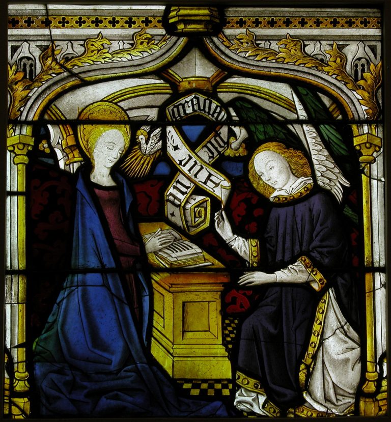 Panel with Annunciation, ca. 1440 <br>The Metropolitan Museum of Art, New York, www.metmuseum.org